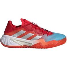 Grey - Women Racket Sport Shoes Adidas Barricade Clay Court Tennis Shoes