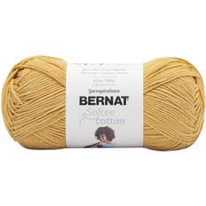 Yarn & Needlework Supplies 3 pack bernat softee cotton yarn-golden -161269-69013