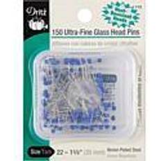 Multicoloured Pen Accessories Dritz Dritz Ultra-Fine Glass Head Pins 150/Pkg Size 22