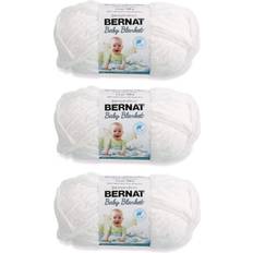 Bernat baby blanket yarn-white -161103-3005