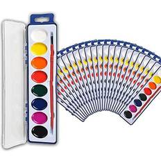 24 pack of water 24 watercolor paint set for kids and adults bulk pack of 24 washable water col