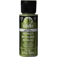 Plaid FolkArt Metallic Acrylic Paint 2oz-Peridot