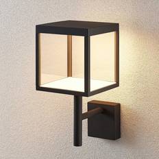 Lucande LED-Außenwandleuchte Cube Wandlampe