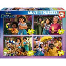 Rompecabezas Educa Disney Puzzle progresivo Encanto 4 en 1 de 50 a 150 piezas ㅤ