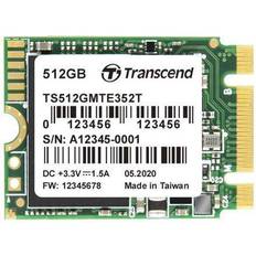 2230 nvme Transcend 512GB MTE352T M.2 PCIe NVMe Gen3x2 2230 Internal SSD