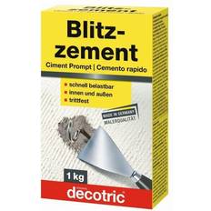 Garne & Handarbeitsbedarf Decotric Blitzzement grau, 1 kg