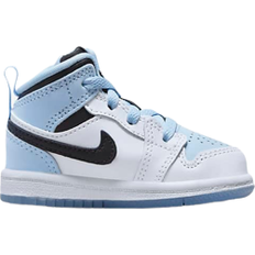 Nike Jordan 1 Mid SE TD - White/Black/Ice Blue