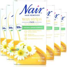 Cere Nair face wax strips remover for sensitive skin with chamomile extract 20-pack