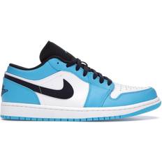 Nike Air Jordan 1 Low UNC M - White/Dark Powder Blue/Obsidian