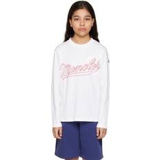 Moncler Kid's Patch Long Sleeve T-shirt - White