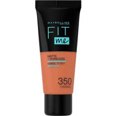 Fit me matte + poreless foundation Maybelline Fit Me Matte + Poreless Foundation #350 Caramel