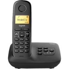 Gigaset A270A Teléfono DECT/analógico Identificador de llamadas Negro