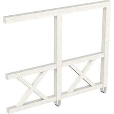 Gartenschmuck SKAN HOLZ Seitenwand Andreaskreuz Wandanbau 255 Fichte