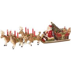 Villeroy & Boch Figurines Villeroy & Boch Christmas Memories Santa's Sleigh Ride-Musical Figurine