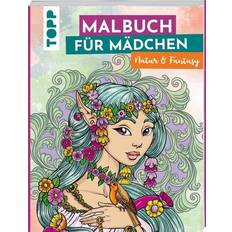 Malbücher Malbuch für Mädchen Natur & Fantasy