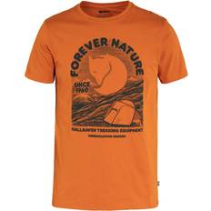 Fjällräven Hombre Camisetas Fjällräven Equipment Manga Corta Naranja - Orange