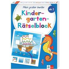 Billiga Barndatorer Klett Mein großer bunter Kindergarten-Rätselblock