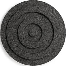 Born in Sweden Circle Rotondo Ø20 cm Nero Sottopentola