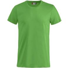 Clique Man T-shirts Clique Basic-T - Appelgroen