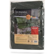 Bois Housses de meuble de patio Noor Bâche De Protection Pour Bûches Vert 12 x 1.5 m