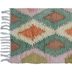 Dkd Home Decor Multicolour Rhombus Yellow, Grey