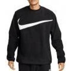 Nike club crew sweatshirts Nike Club Fleece Winterized Crew Sweatshirt - Black