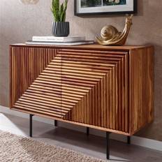 Möbel Wohnling WL6.560 sheesham 2 Fachböden Sideboard