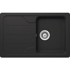 Single Bowl Inset Kitchen Sink 780mm L X 500mm W