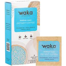 Waka Coffee Quality Instant Coffee, Colombian, Medium Arabica, Freeze