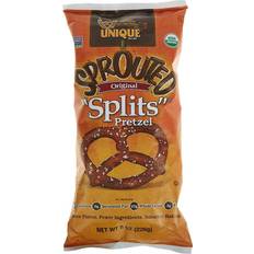 Unique Sprouted Whole Grain Wheat Pretzel Splits Original