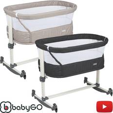 Grigio Letti BabyGo Lettino Co-Sleeping Vivaldi Grey Grigio