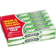 Wrigleys Wrigley's gum, spearmint, 5 count