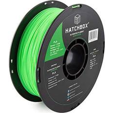 3D Printing Hatchbox pla 1.75 mm 3d printer filament in neon green, 1kg spool