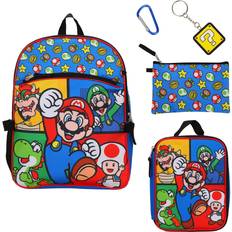 Solid Colors School Bags BioWorld Youth Super Mario Bros. Backpack Set