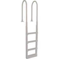 Swimming Pools & Accessories Main Access proseries 54 inch adjustable pool above ground pool ladder, taupe