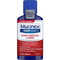 Mucinex severe congestion and cough Mucinex Fast-Max Severe Congestion Cough Liquid, Maximum