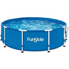 Freestanding Pools Funsicle Funsicle 10' x 30" outdoor activity round frame above ground swimming pool set