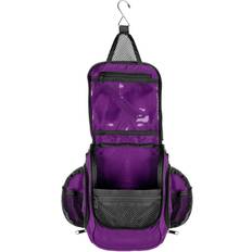 Purple Toiletry Bags NeatPack Compact Hanging Toiletry Bag Purple