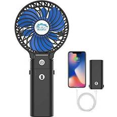 Small desk fan Handfan 5200mah portable handheld