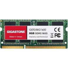 Gigastone 【ddr3 ram】 laptop ram 8gb ddr3 8gb ddr3-1600mhz pc3-12800 cl11 1.35