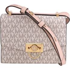 Michael Kors Crossbody Bags on sale Michael Kors Ladies Hendrix Extra-small Logo Convertible Crossbody Bag - Pink