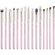 Makeup brushes set Jessup 15pcs Makeup Brushes Set Professional Eyeshadow Eyeliner Eyebrow Blending Concealer T294 Pink