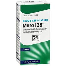 Piilolinssitarvikkeet Bausch & Lomb Muro 128 2% Sterile Size Lights 0.5 oz