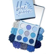 Blue eye ColourPop blue moon eyeshadow palette