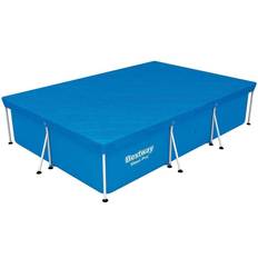 Bestway Pool Parts Bestway Flowclear Pro Rectangular Above Ground Swimming Pool Cover, Blue