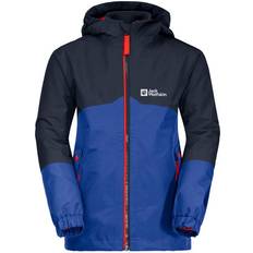 Jack wolfskin 3 in 1 jacket Jack Wolfskin Boy's Iceland 3 in 1 Jacket - Active Blue (1605255-1080)