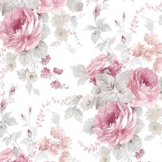 Wallpapers Norwall Rg35722 rose garden trailing roses pink galerie wallpaper