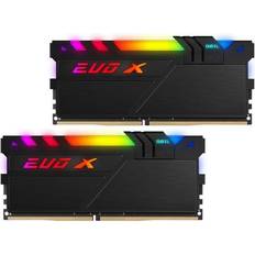 16gb evo x ii rgb ddr4 3600mhz pc4-28800 cl18 dual kit 2x 8gb black