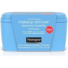 Neutrogena Makeup Remover Cleansing Towelettes, Daily Facial Wipes to Remove Dirt, Oil, Makeup & Waterproof Mascara, 25 ct