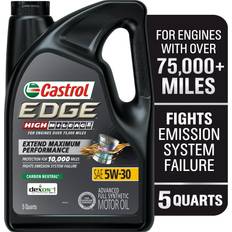 High mileage oil 5w30 Castrol 03128C Edge High Mileage 5W-30 Advanced Motor Oil